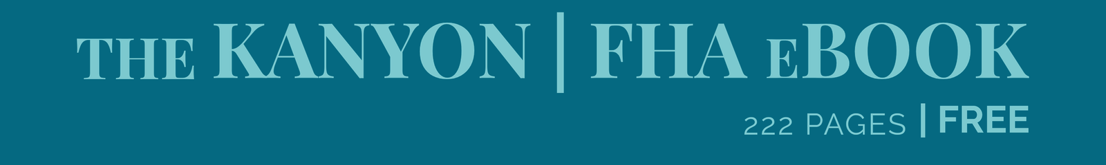 THE KANYON | FHA EBOOK: 222 pages, free