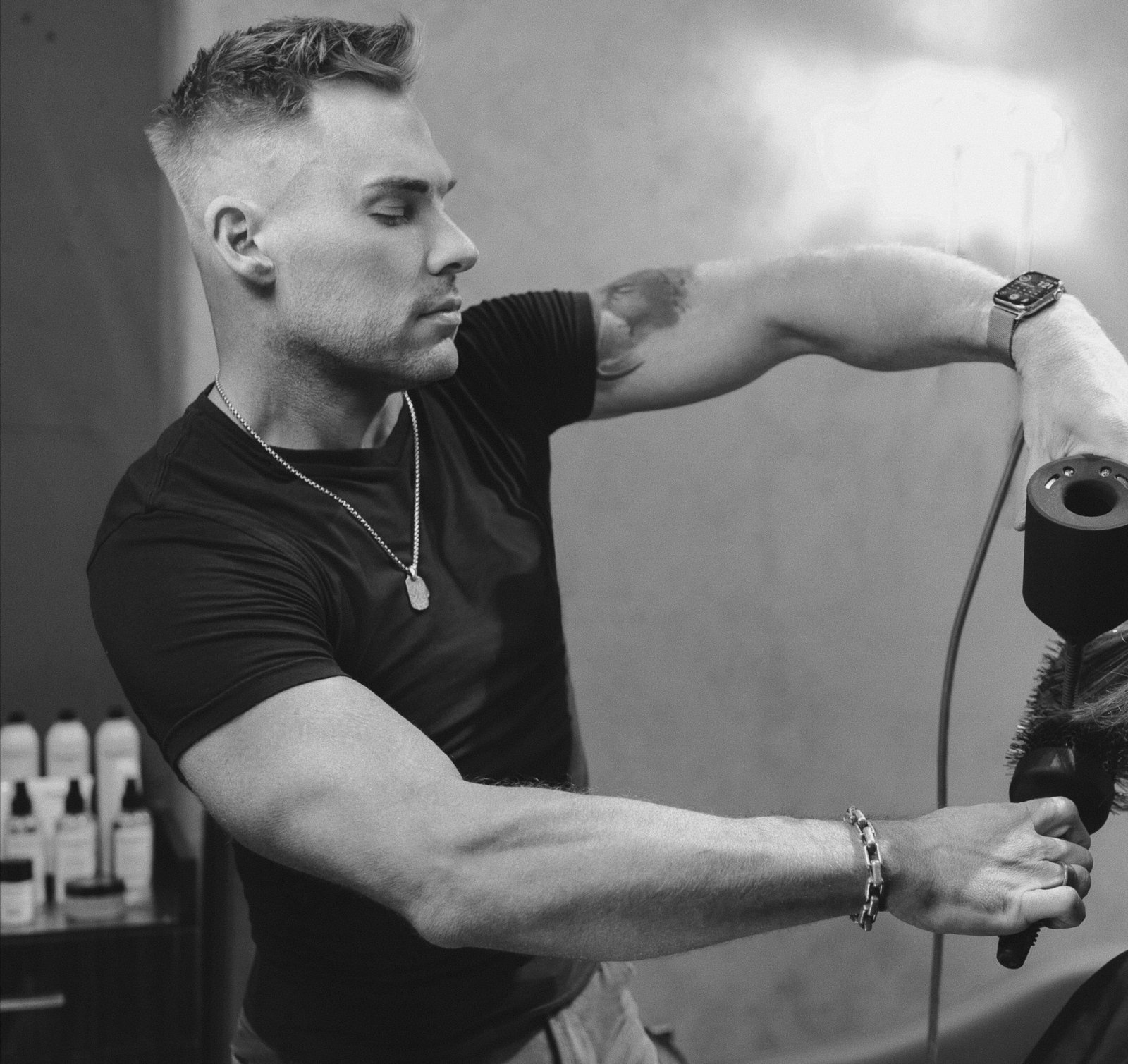 Styled hair portrait: promotions
